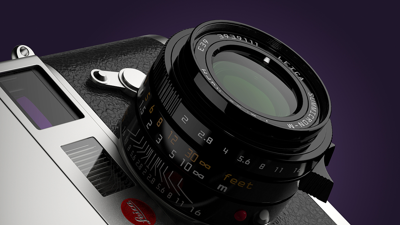 徕卡M9相机渲染（图ZMTIxMzI4NTky） - 电子产品 - 站酷设计师Donse原创素材 - 站酷ZCOOL