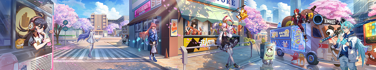 【非人学院X新奇士果汁汽水】全案设计