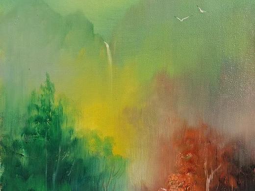 🔥🔥意象油画大师贺一珉 🔥🔥  贺一珉，被誉为“当