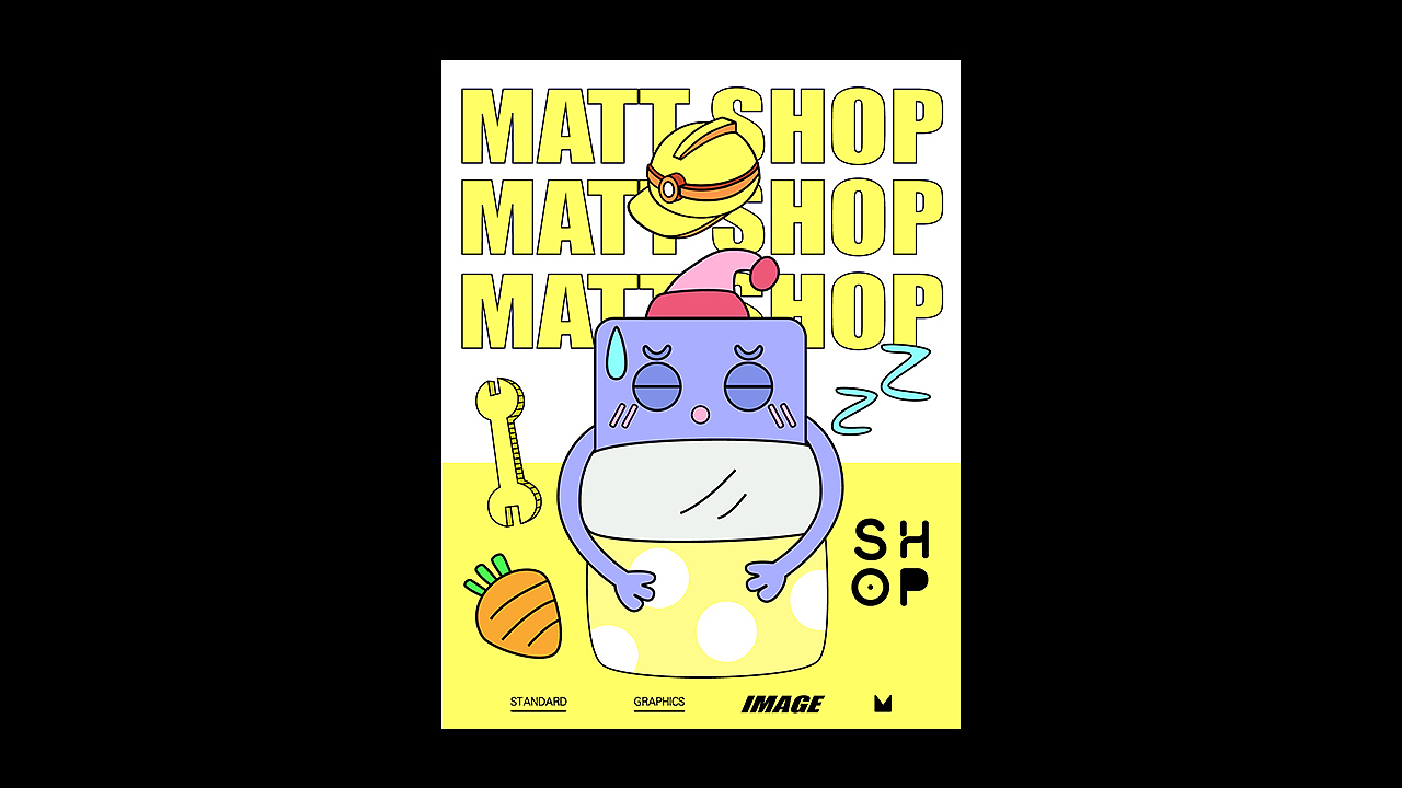 你好大海 & 全球ip设计实验室/作品《MATT》IP形象设计（图ZMjA0ODIxMTky） - 品牌 - 站酷设计师你好大海品牌设计原创素材 - 站酷ZCOOL