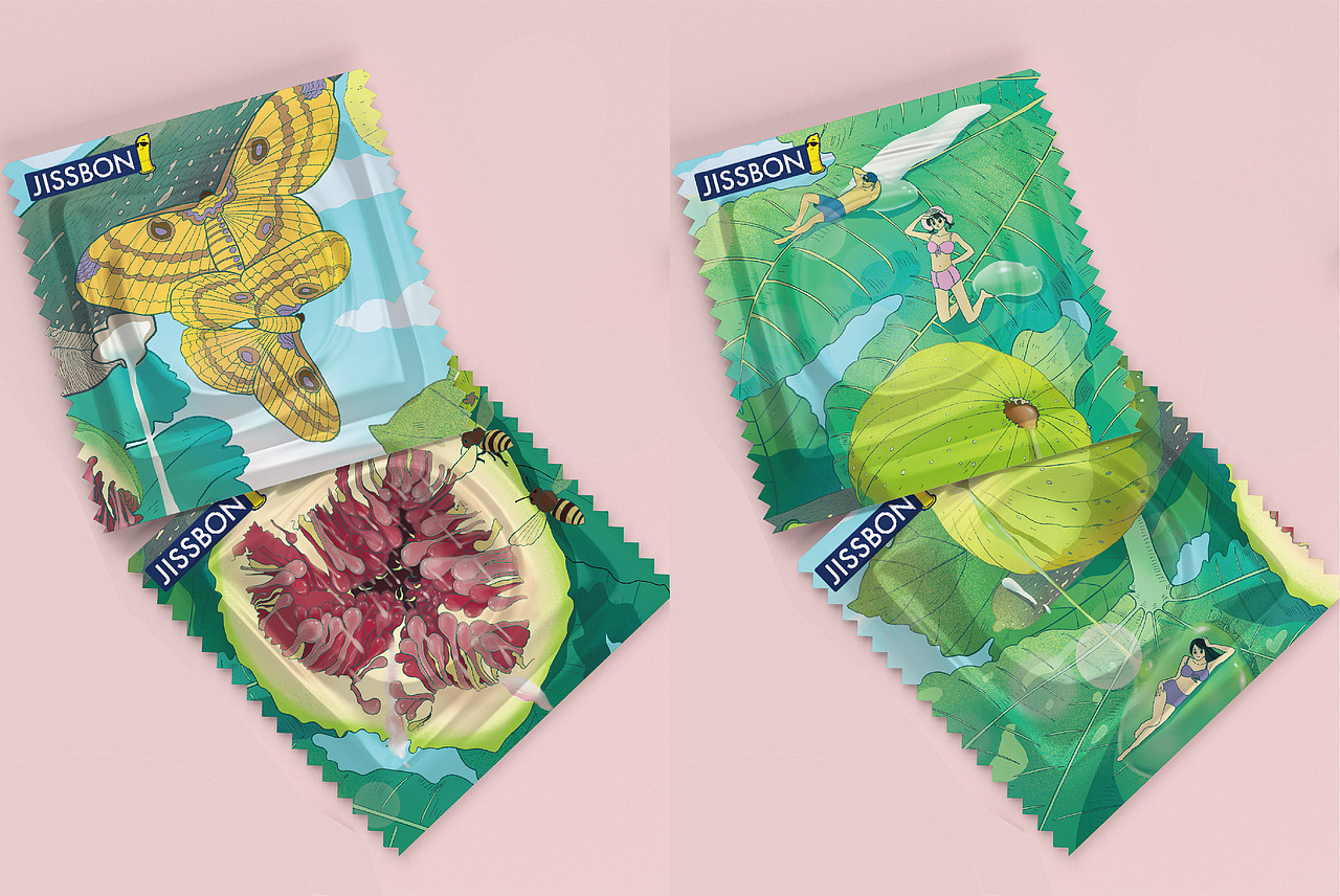 蜜汁无花果（图ZMjQ5NDU2NDEy） - 包装 - 站酷设计师画病充饥原创素材 - 站酷ZCOOL