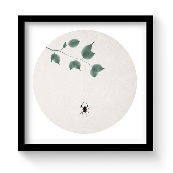 水墨中国风——竹间系列·中式禅意装饰画(效果图)