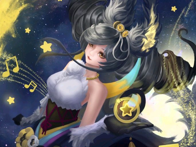 阴阳师同人-流光追月神
