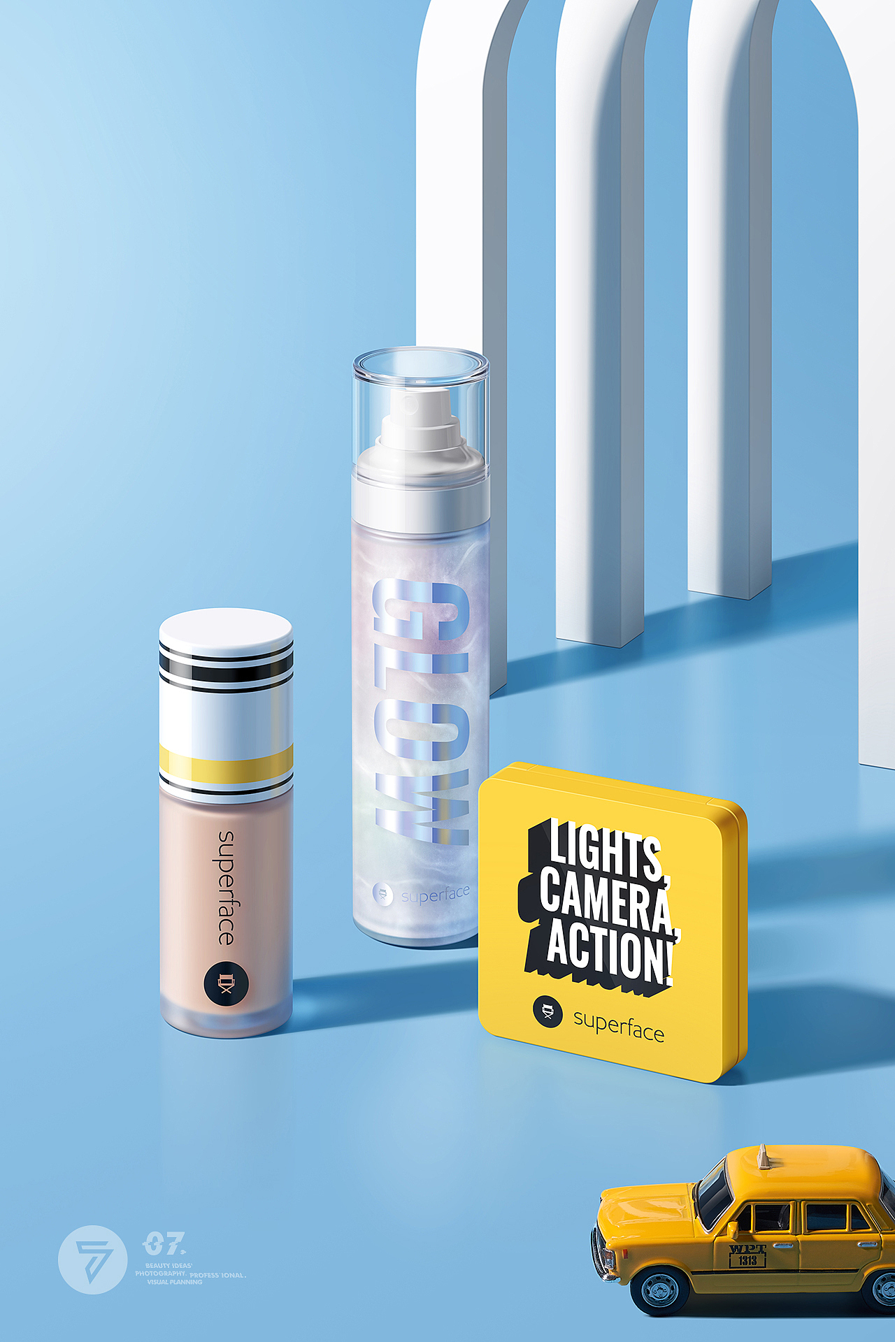 美妆摄影 | 七月熙视觉 ✖ 秀芭斐彩妆（图ZMjQwNDQ2NDky） - 产品摄影 - 站酷设计师七月熙视觉原创素材 - 站酷ZCOOL