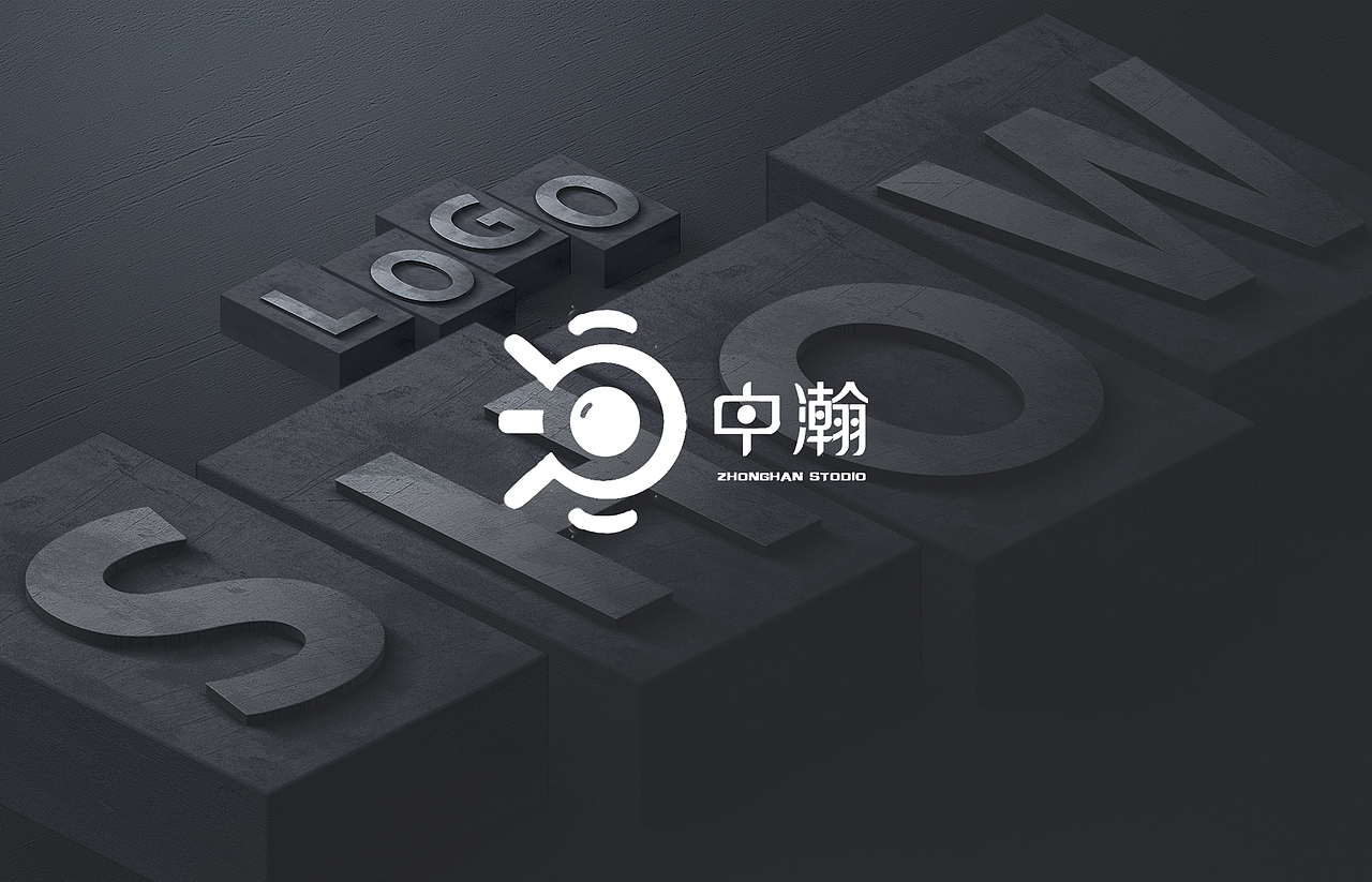 中瀚影视 logo设计 方案二（图ZMTM1NjYyODY4） - Logo - 站酷设计师Misday原创素材 - 站酷ZCOOL