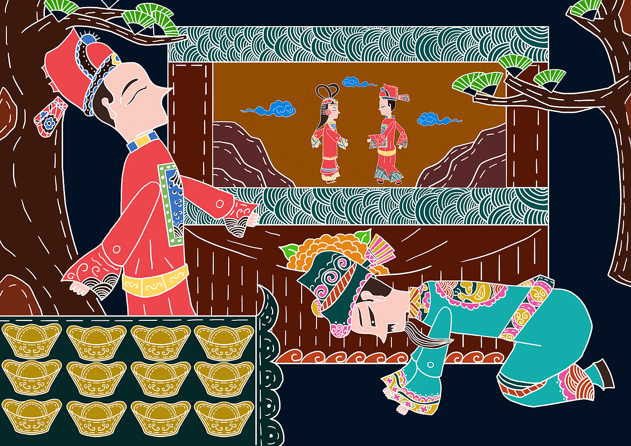 畢業(yè)設(shè)計繪本創(chuàng)作（圖ZMjA5MDI5MzQ0） - 繪本 - 站酷設(shè)計師想吃小賣部原創(chuàng)素材 - 站酷ZCOOL