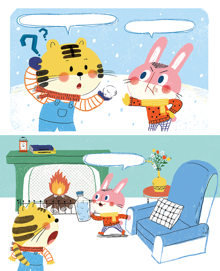 杂志插图（图ZMjc2MzI4NzIw） - 儿童插画 - 站酷设计师大肥象工作室原创素材 - 站酷ZCOOL