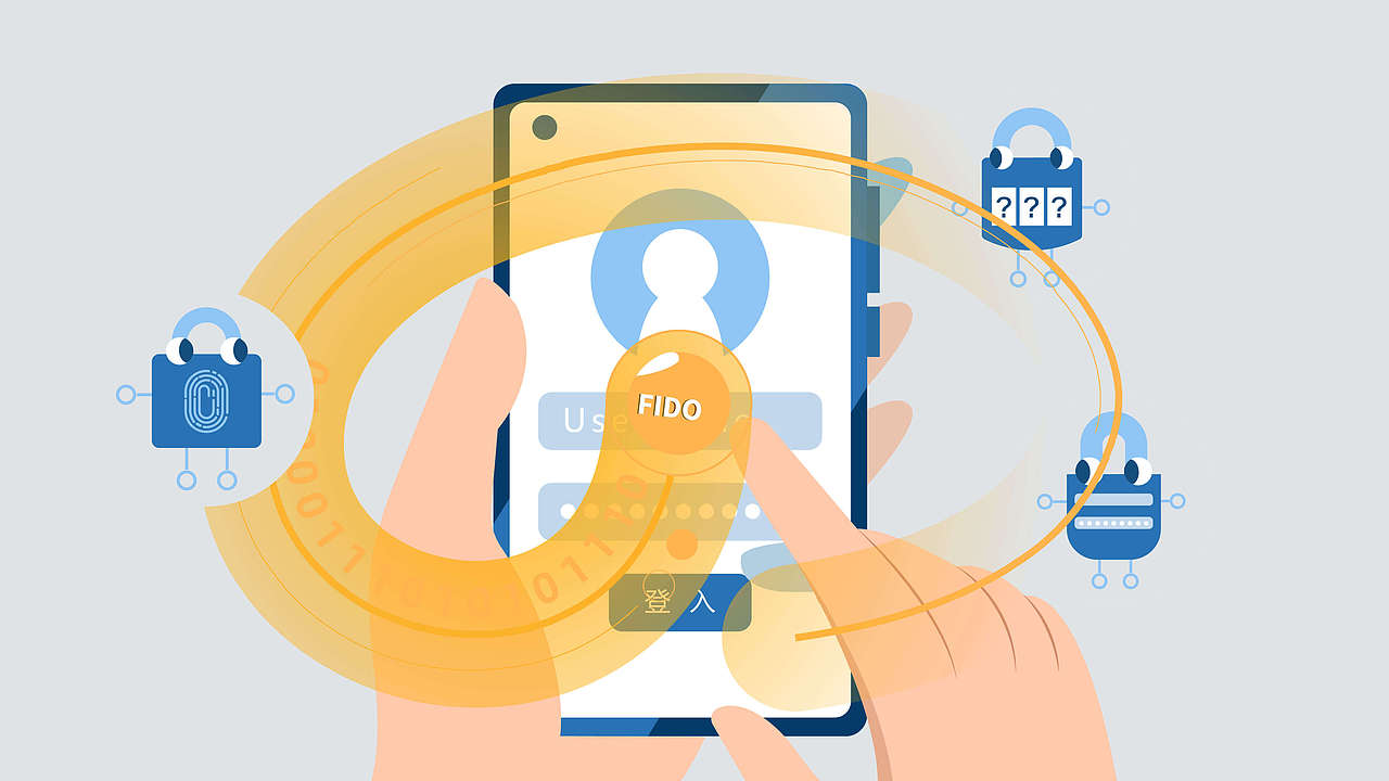 MG动画-民生银行指纹鼠标