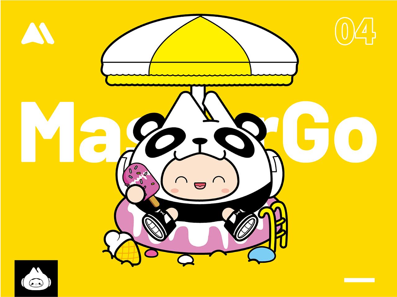 MasterGO IP卡通形象设计---科技小M（图ZMzAzOTg5NDcy） - IP形象 - 站酷设计师小一小一插画设计原创素材 - 站酷ZCOOL