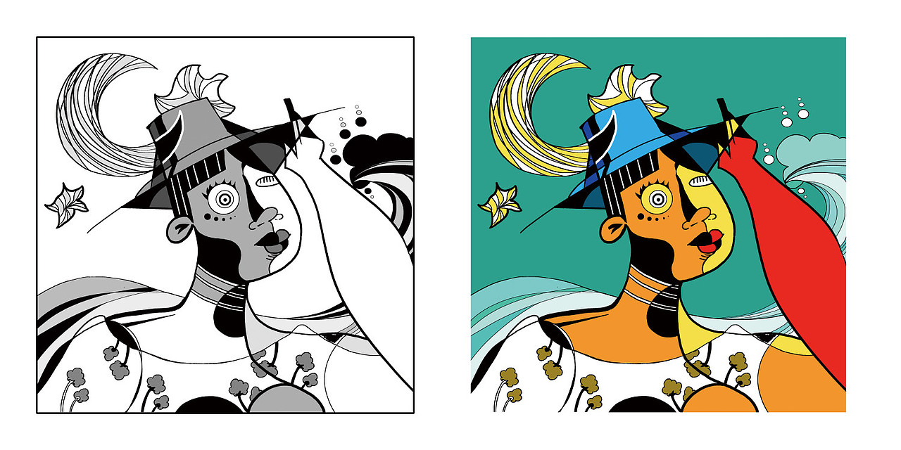 夏日凉风（图ZMjE5NjY5MzY4） - 创作习作 - 站酷设计师汤晓艳原创素材 - 站酷ZCOOL