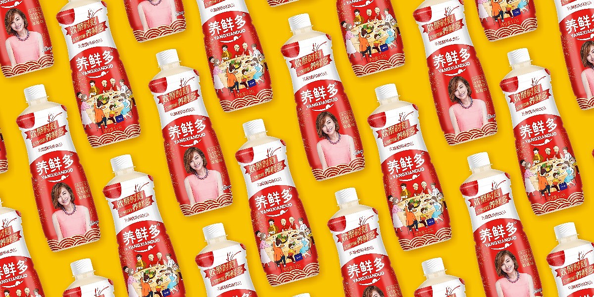 娃哈哈乳酸菌风味饮料包装设计 养鲜多乳酸菌包装设计 家庭装乳酸菌饮料包装设计 瓶装乳酸菌饮料设计 大瓶装饮料包装设计  郑州快消品包装设计 突破品牌策划