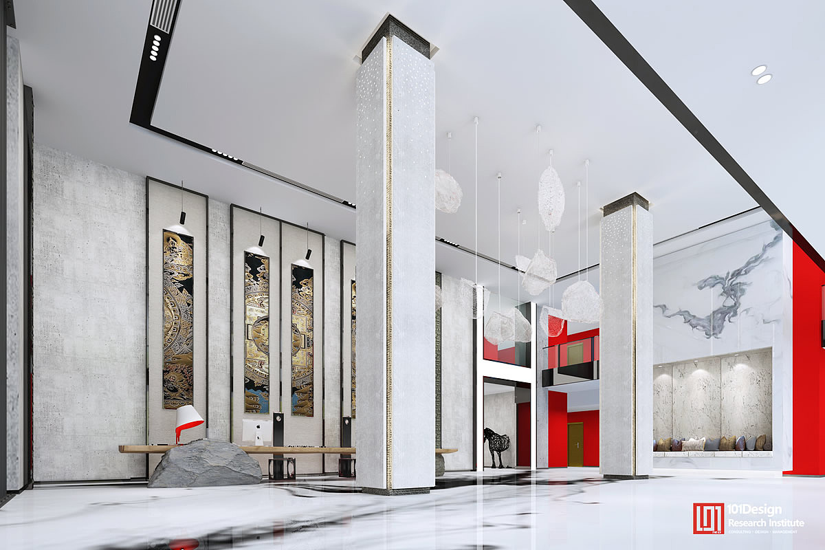 酒店设计 | 紫坪铺一号码头酒店（图ZMTIxODY0NjM2） - 家装设计 - 站酷设计师壹零壹设计研究院原创素材 - 站酷ZCOOL