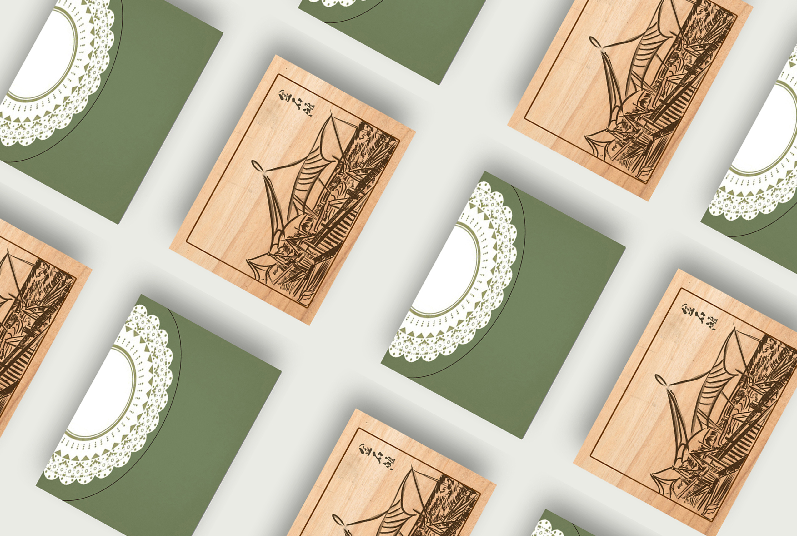 金石滩文创明信片