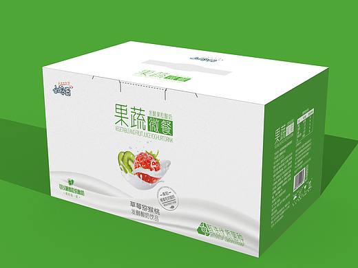 一款酸奶饮品的设计练习（个人主页-ZNDQ3OTU2NDA=） - 包装 - 站酷设计师盐瘦油丰原创素材 - 站酷ZCOOL