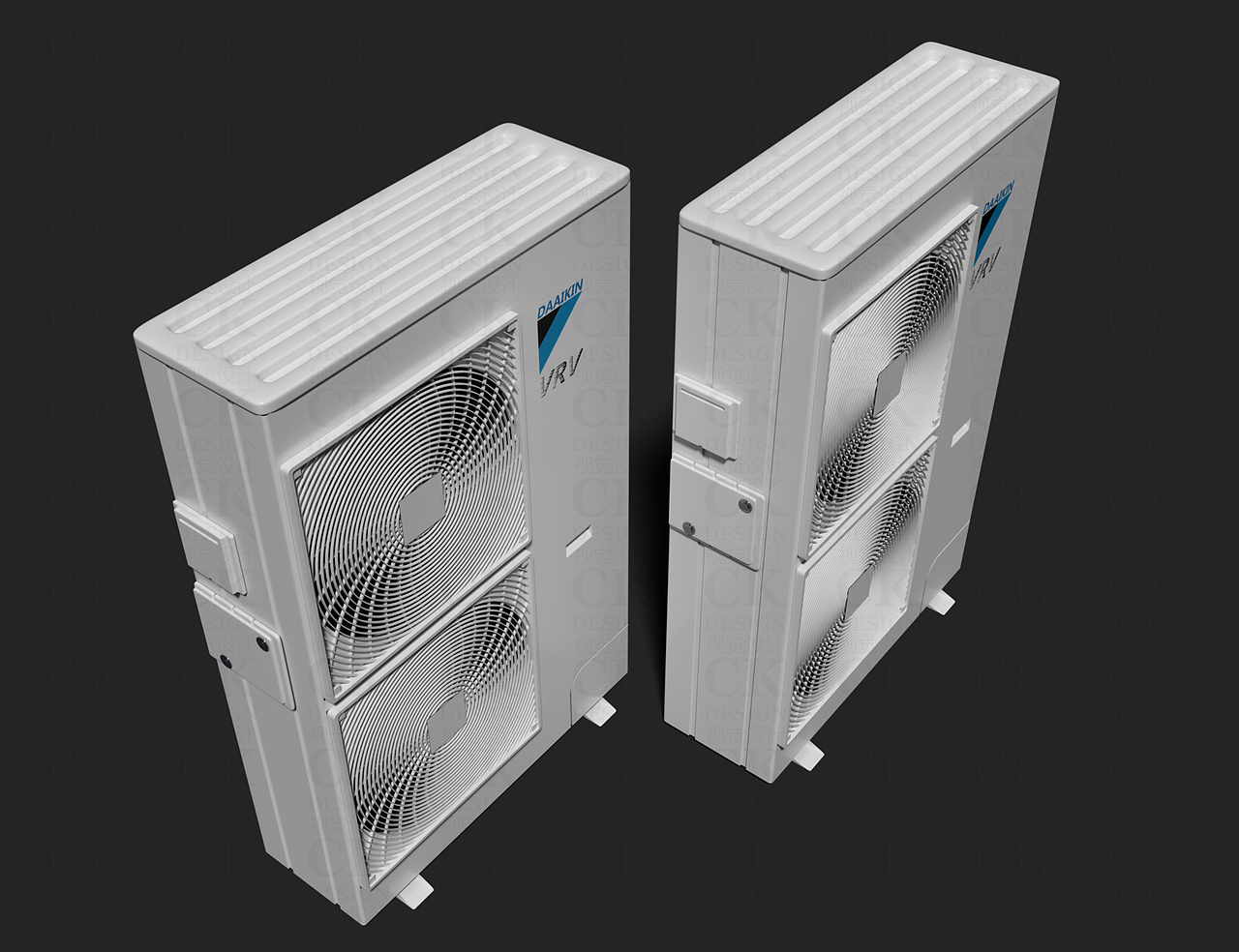 3251x2500空调外机渲染