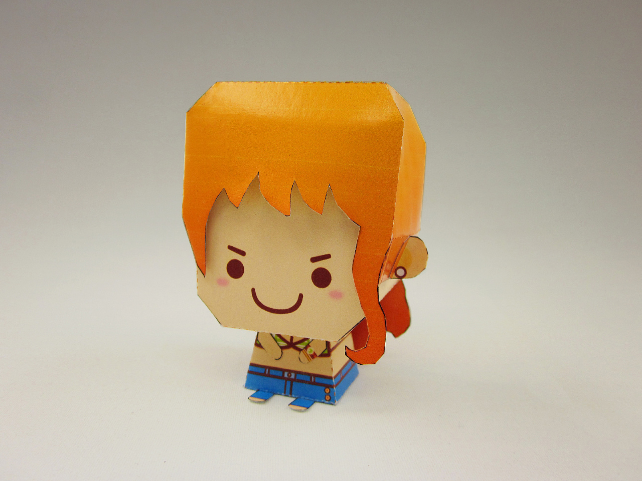 海贼王公仔_纸模型设计