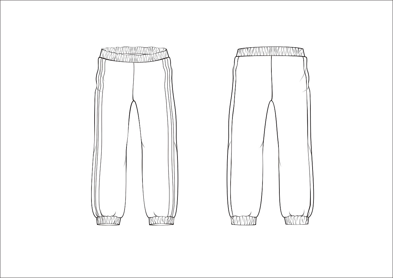 休闲短裤-男装设计-服装设计