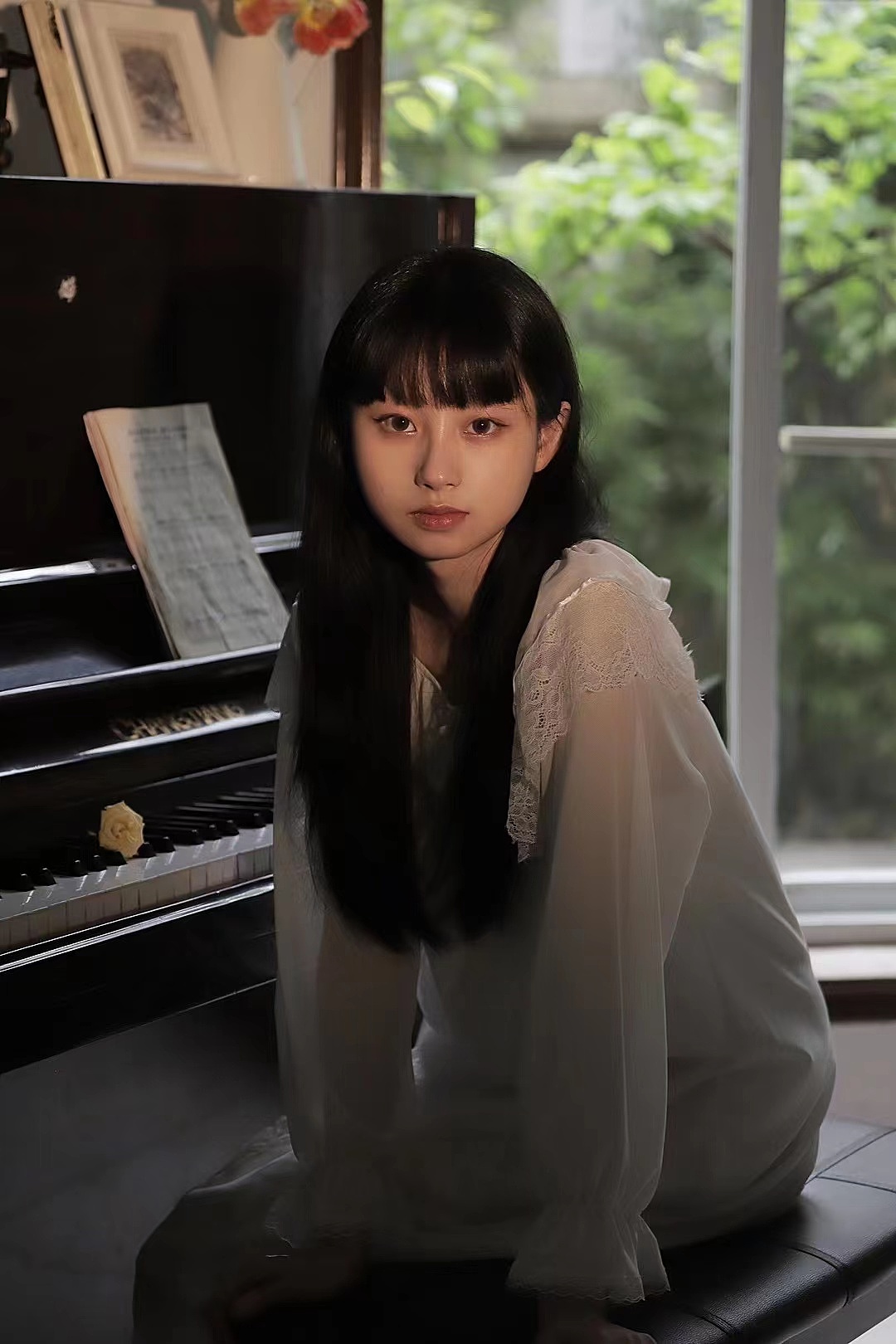 欢子｜油画里走出来的少女（图ZMzAzNTE2MDg4） - 时尚/艺术摄影 - 站酷设计师Galaxy星汉模特原创素材 - 站酷ZCOOL