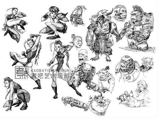 考吧 | 动画（作品展示）（个人主页-ZMzkzOTc1MTY=） - 单幅漫画 - 站酷设计师考吧艺术考研原创素材 - 站酷ZCOOL
