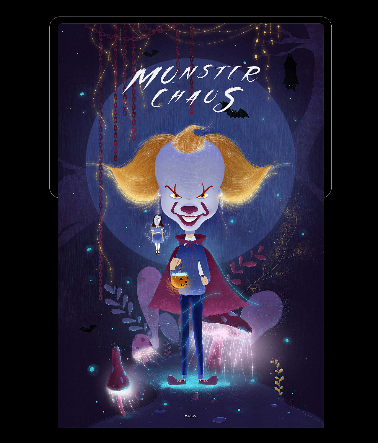 Monster Chaos（图ZMTgyNTE5NDk2） - 商业插画 - 站酷设计师叶子zhengjiexuan原创素材 - 站酷ZCOOL