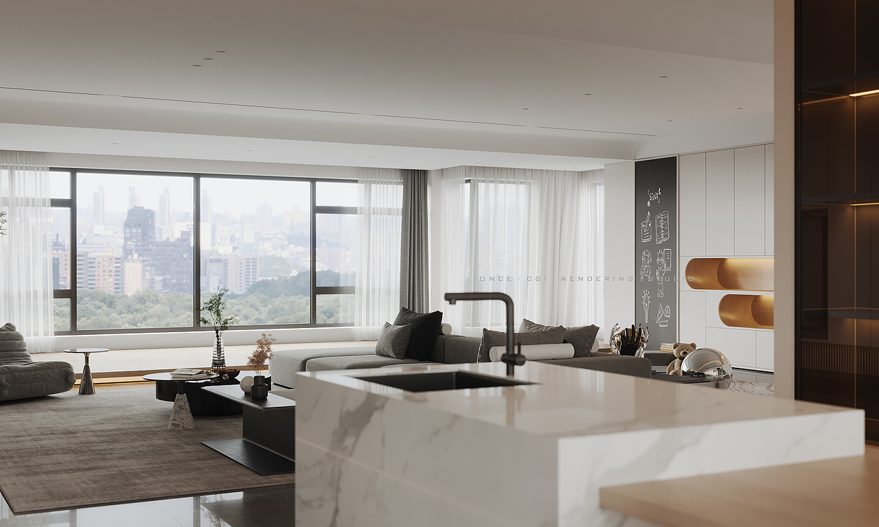 中海 · 文华熙岸 · C G I