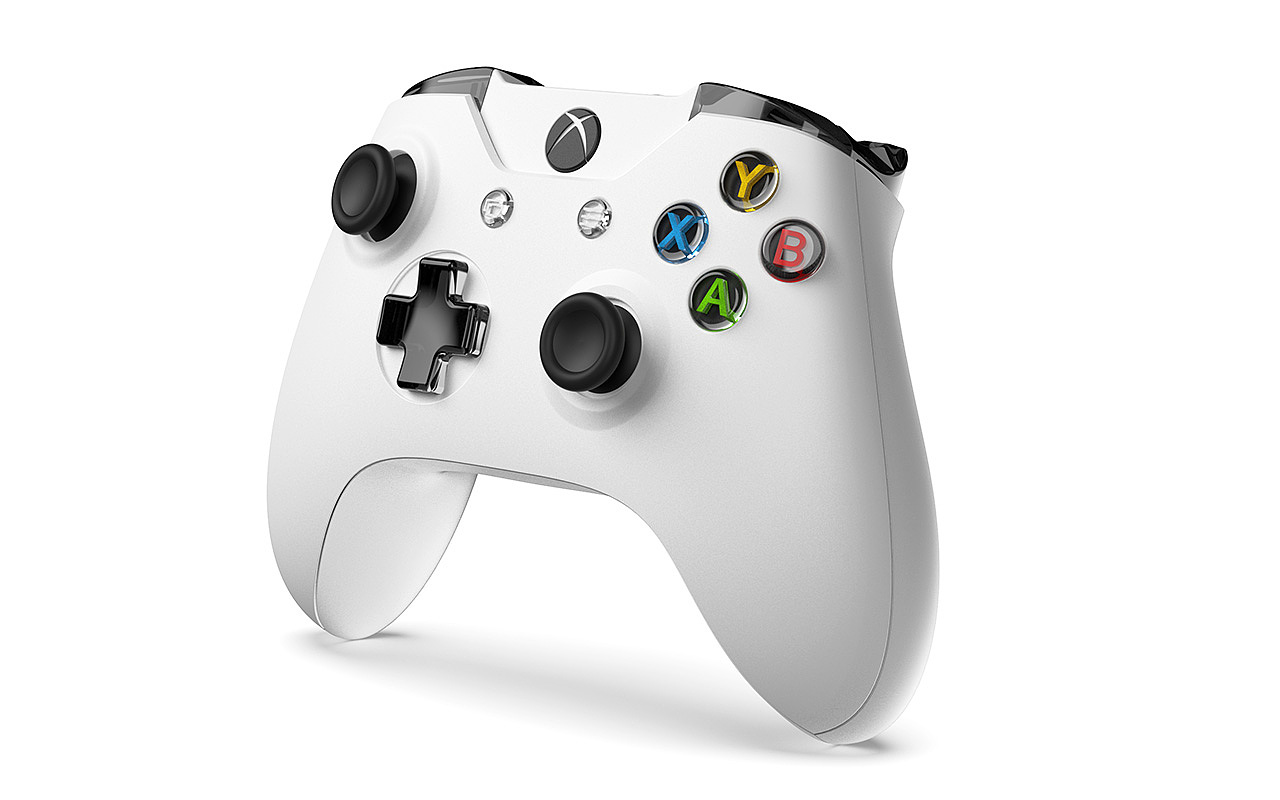 Xbox游戏手柄Keyshot渲染