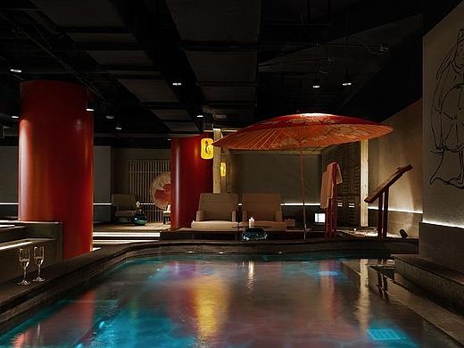 空间后期｜温泉酒店