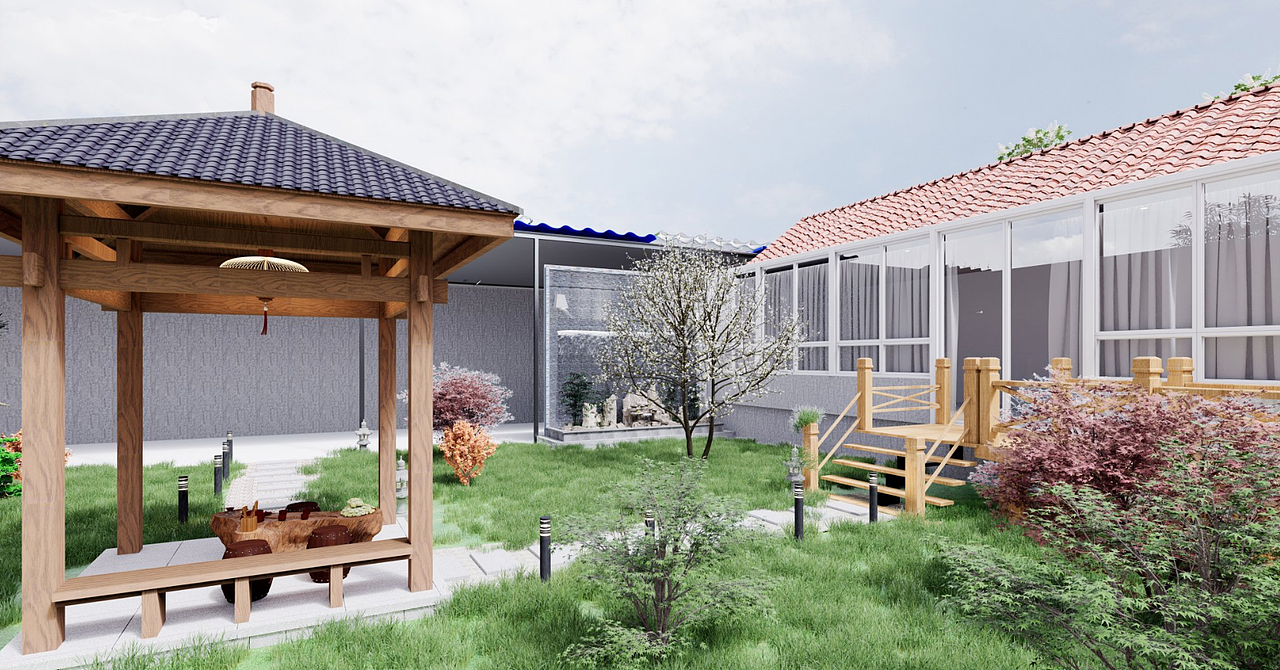 农家小院生活 一半诗意,一半烟火|空间|家装设计|可可13156511332_原