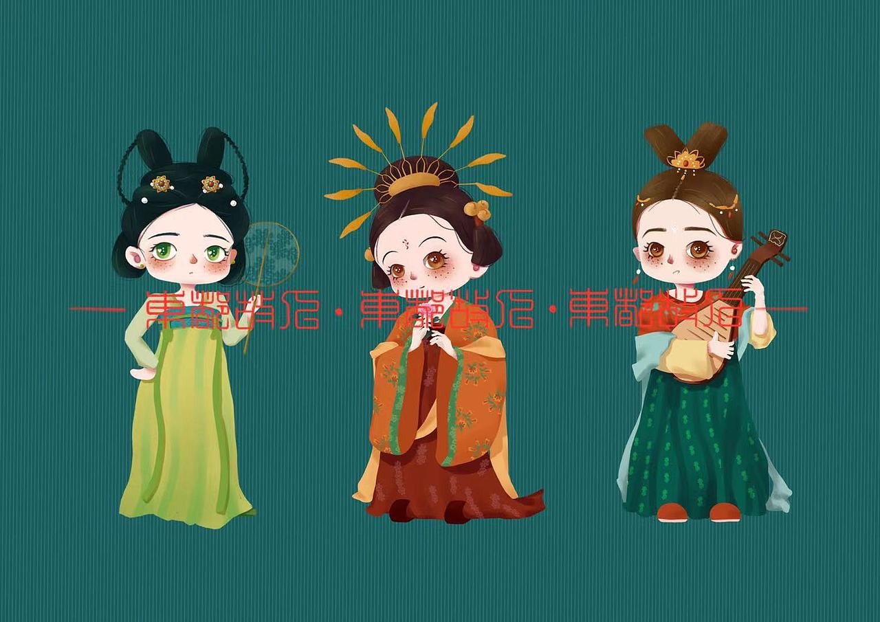 Q版全身人物总结（图ZMjc5MTQzNTEy） - 商业插画 - 站酷设计师是王旺旺原创素材 - 站酷ZCOOL