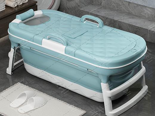 折叠浴桶产品渲染