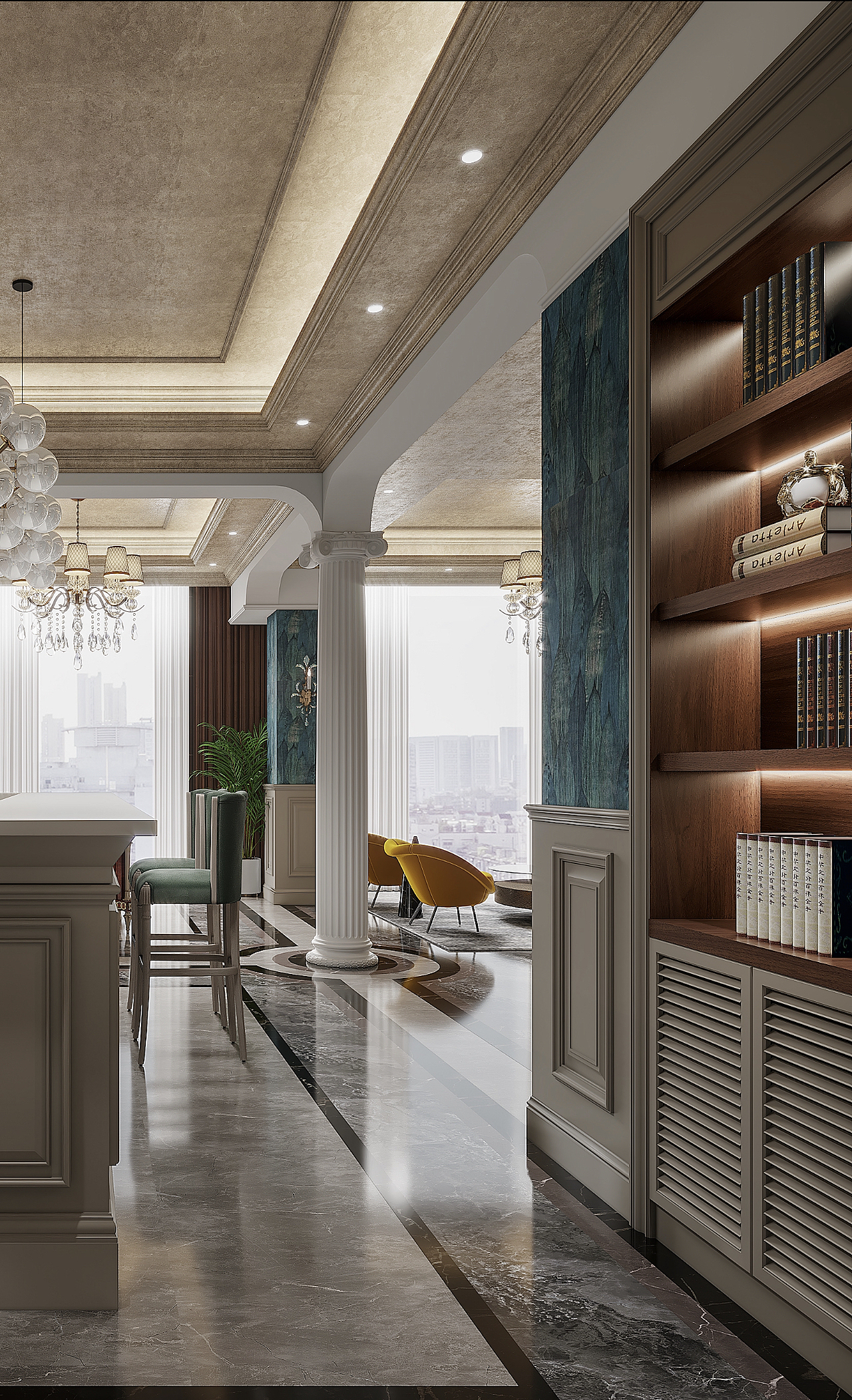 私人会所设计，原创设计（图ZMzA2MzYyODEy） - 商业空间设计 - 站酷设计师青岛东韵设计原创素材 - 站酷ZCOOL