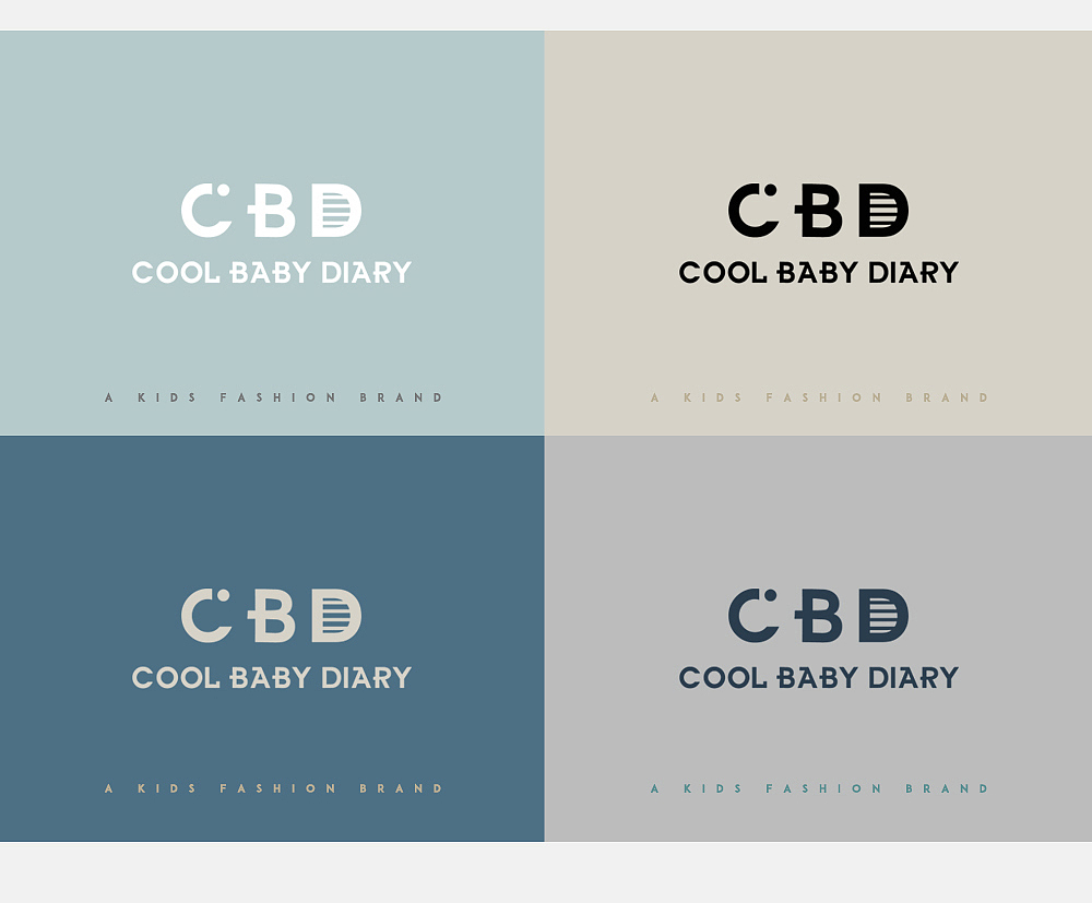 CBD童装品牌VI系统视觉识别手册