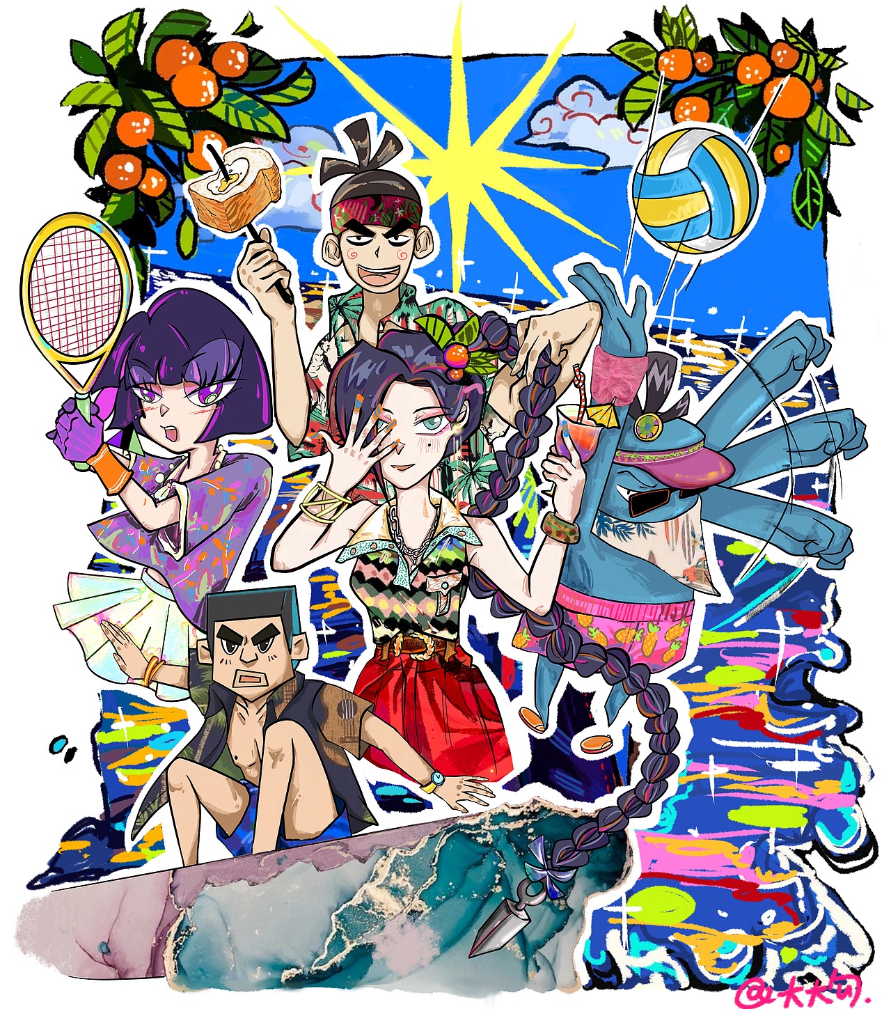 《国漫万创》伍六七之运动夏威夷