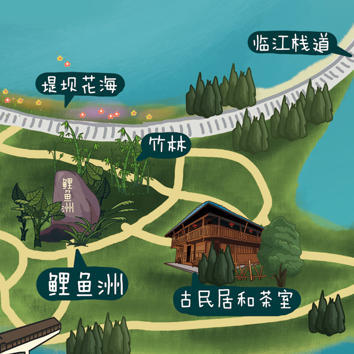 鲤鱼洲国宾馆地图图片