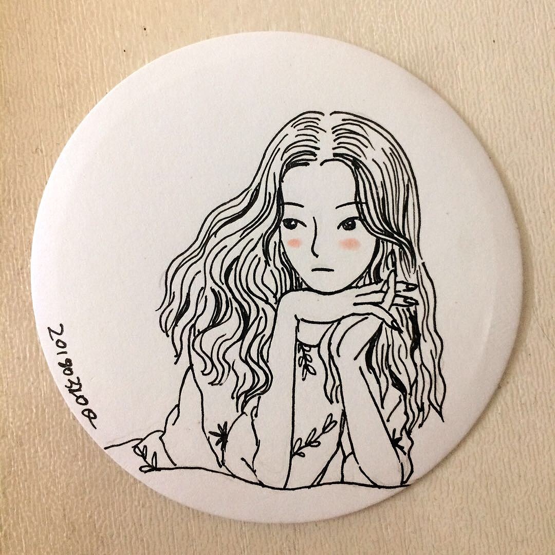 手绘小杯垫（图ZMTI3OTM0NDM2） - 绘画 - 站酷设计师小青小青呀原创素材 - 站酷ZCOOL