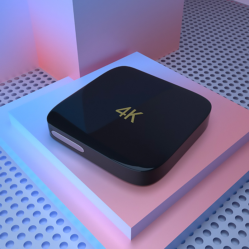 C4D建模&OC渲染电视机顶盒