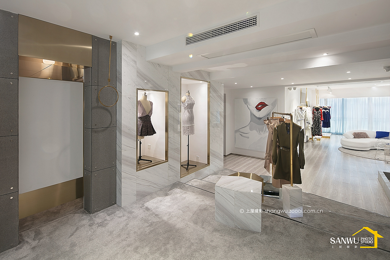 上屋摄影｜H.DESIGN COUTURE SERVICE SHOWROOM（图ZODEyMjM2NzI=） - 家装设计 - 站酷设计师上屋摄影原创素材 - 站酷ZCOOL