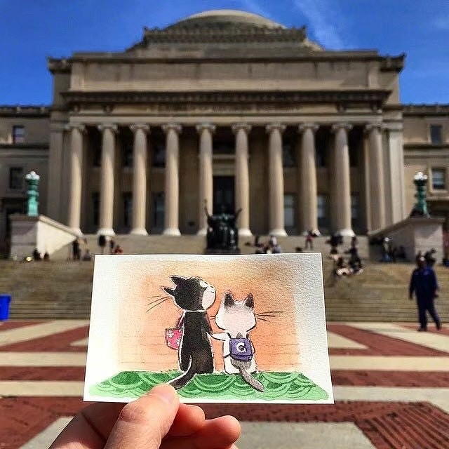 清新手绘（图ZMTI5Mjc0NjEy） - 艺术插画 - 站酷设计师一只虎斑喵呀原创素材 - 站酷ZCOOL