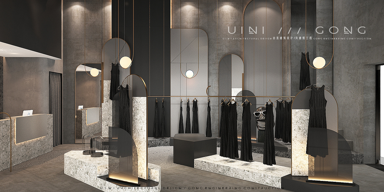 【由里建筑设计】马克-未服装店