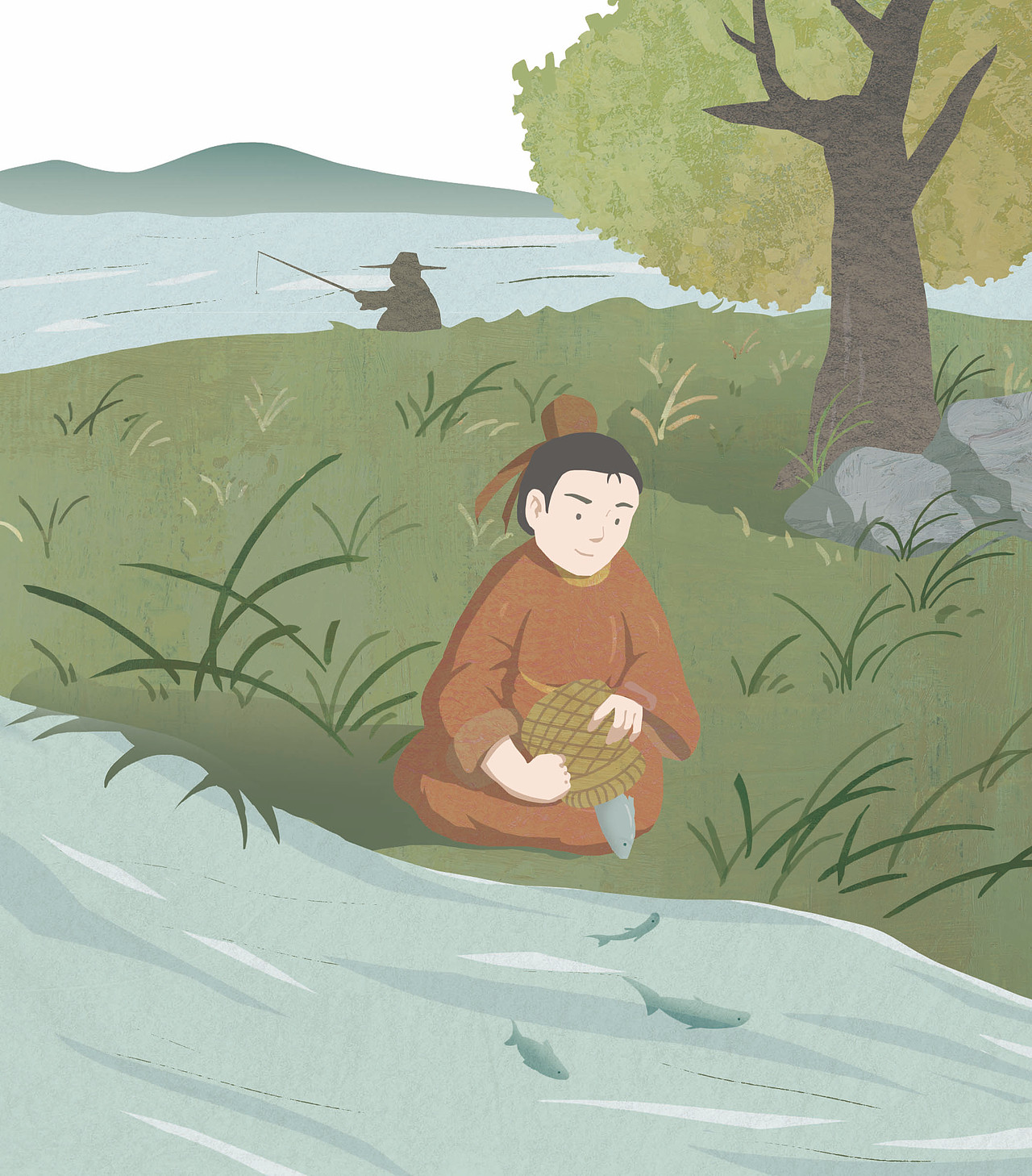 古诗插图（图ZMjE0OTE5MDI4） - 商业插画 - 站酷设计师南瓜慕斯原创素材 - 站酷ZCOOL