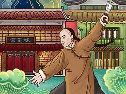 廣府文化功夫視覺(jué)元素提取-插畫(huà)設(shè)計(jì)