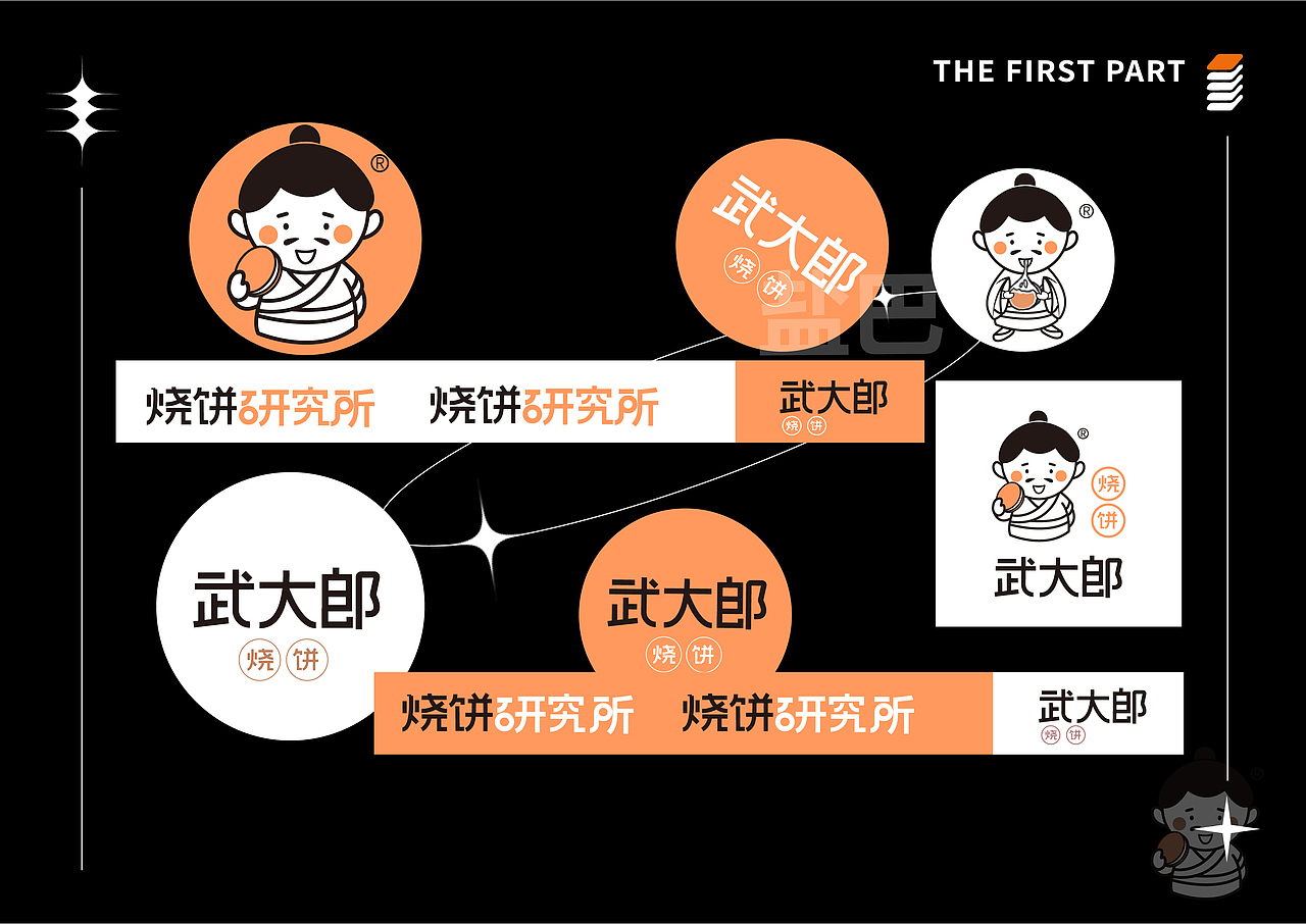 武大郎烧饼（图ZMjg1NjI0MjYw） - 品牌 - 站酷设计师咕噜咕噜贝原创素材 - 站酷ZCOOL