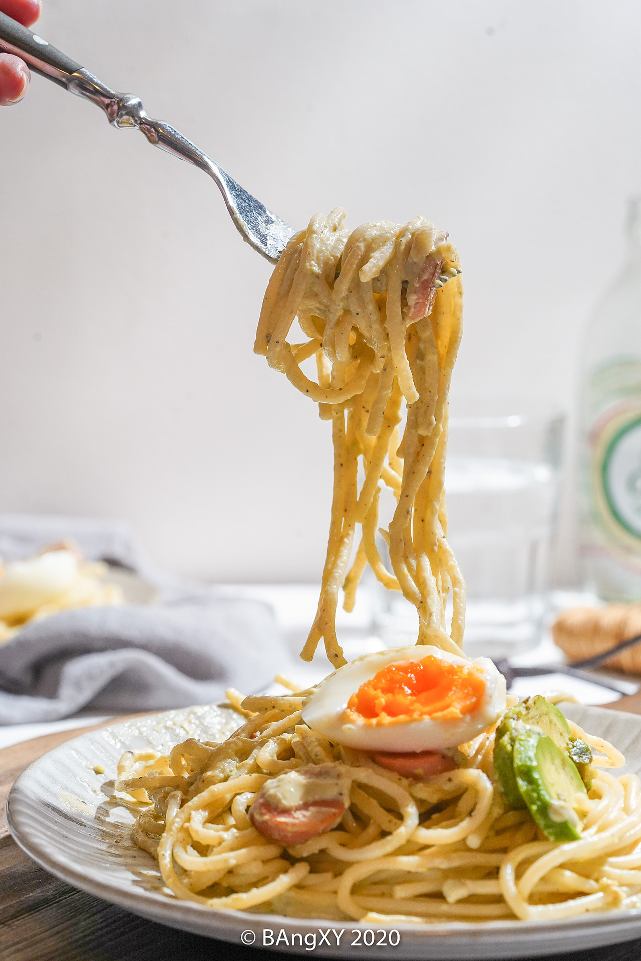 芝士牛油果意面（图ZMjAyOTg3NTA0） - 产品摄影 - 站酷设计师BAngXY45原创素材 - 站酷ZCOOL