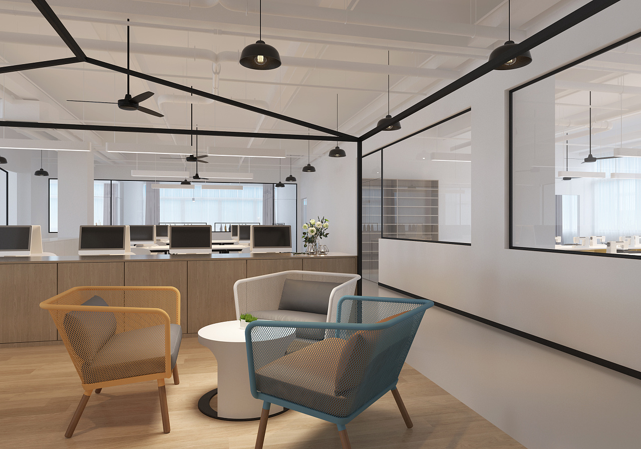 白色空间的安静与跃动