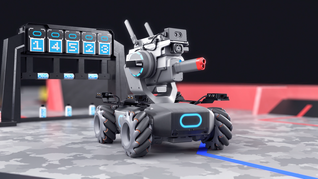 大疆教育-机甲大师ROBOMASTER EP发布会技术点视频