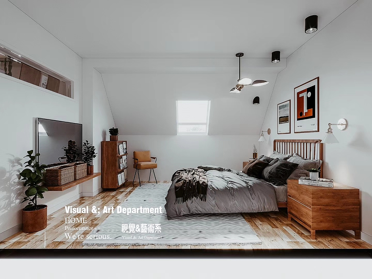 北欧小空间--cr渲染