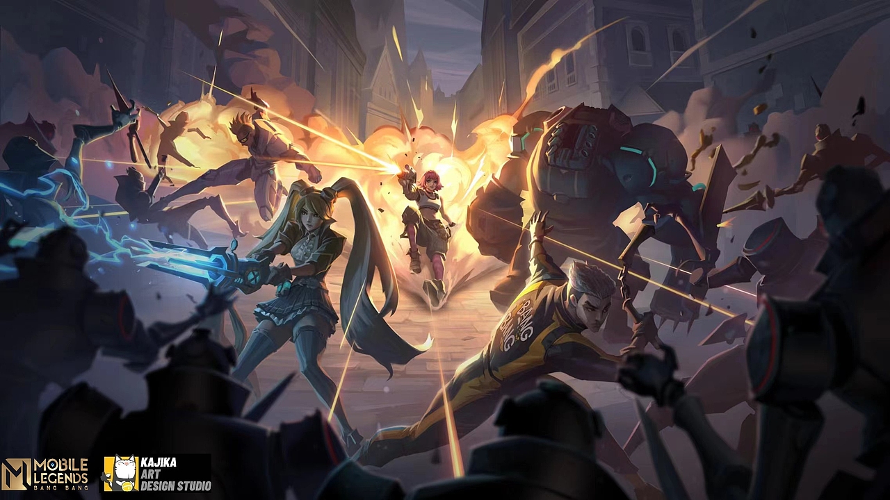 给mlbb画的，无尽对决皮肤（图ZMzcyNTg5MTMy） - 游戏原画 - 站酷设计师KAJIKAStudio原创素材 - 站酷ZCOOL