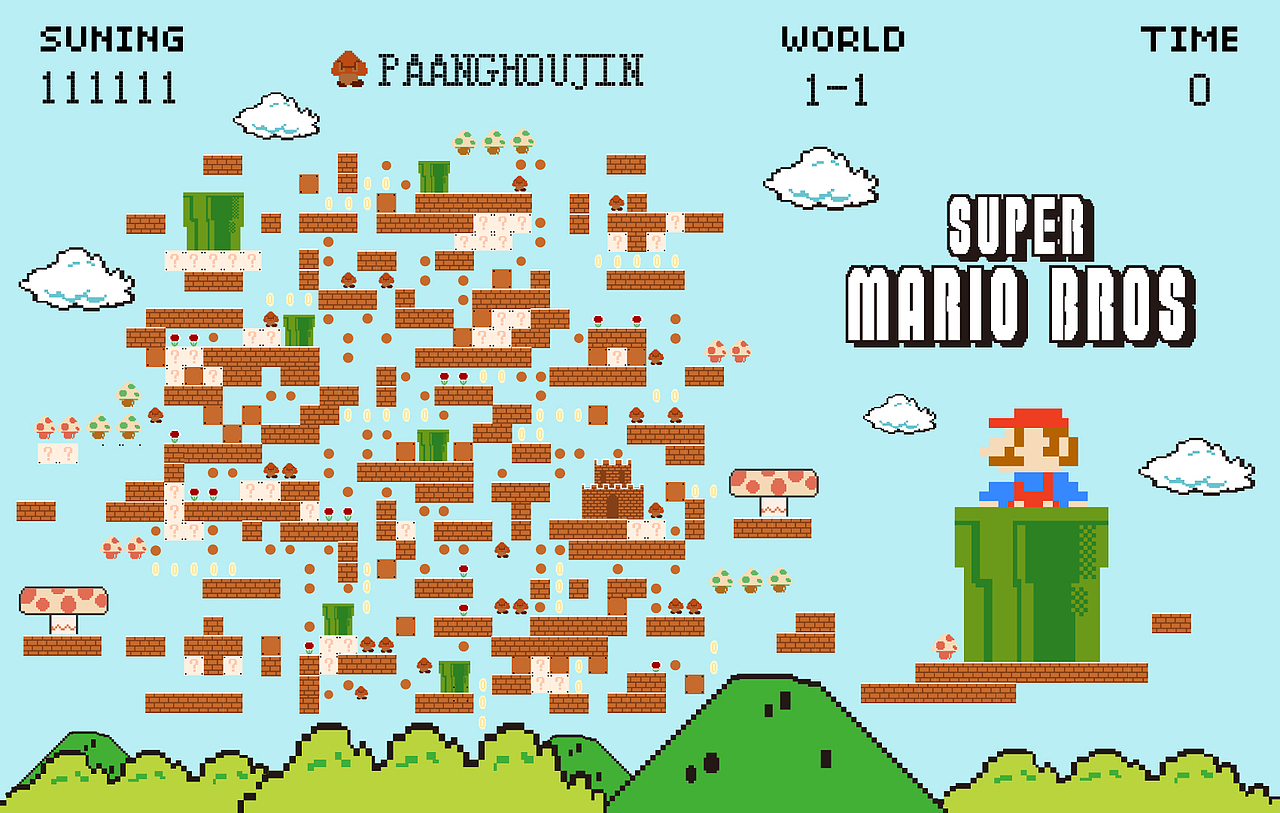 《异度空间》彩铅插画