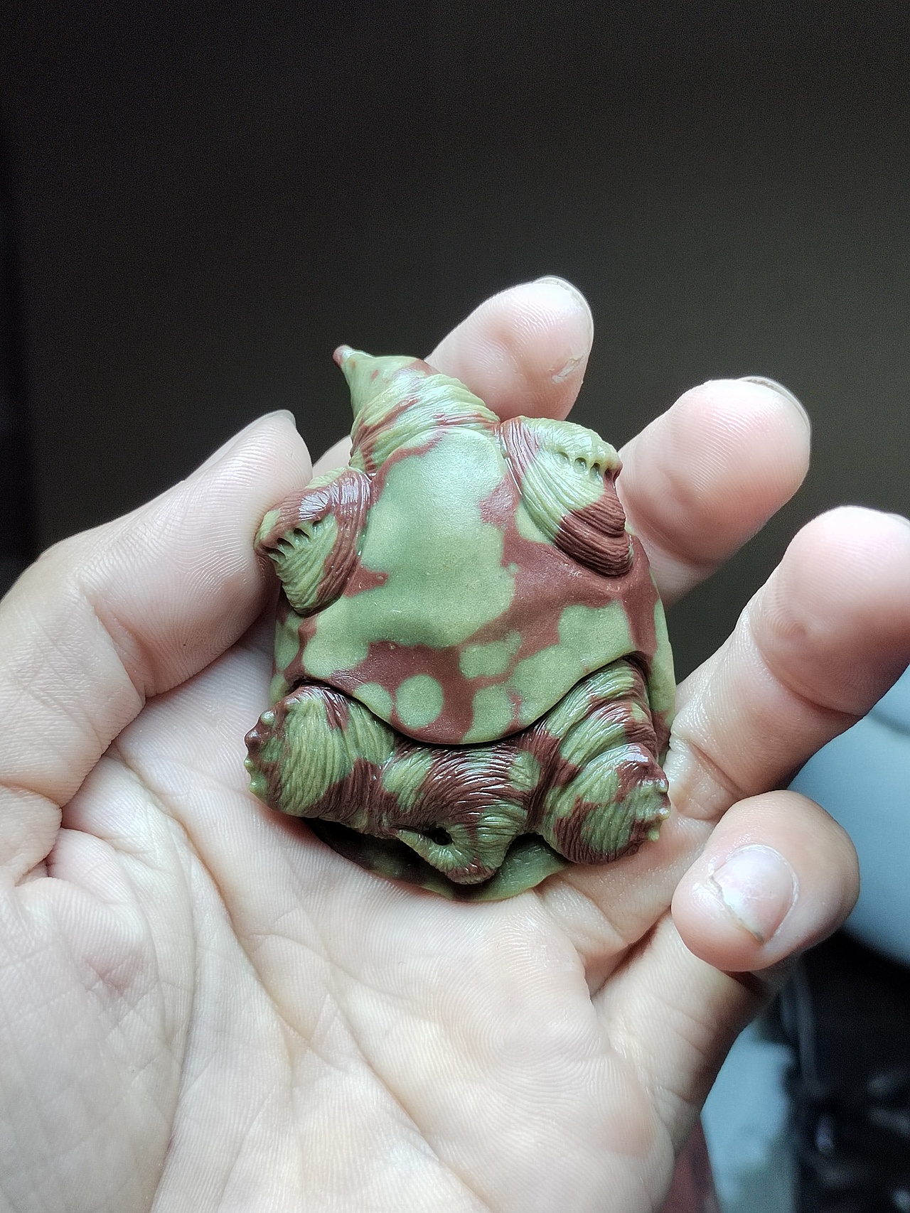 手工雕刻小甲鱼