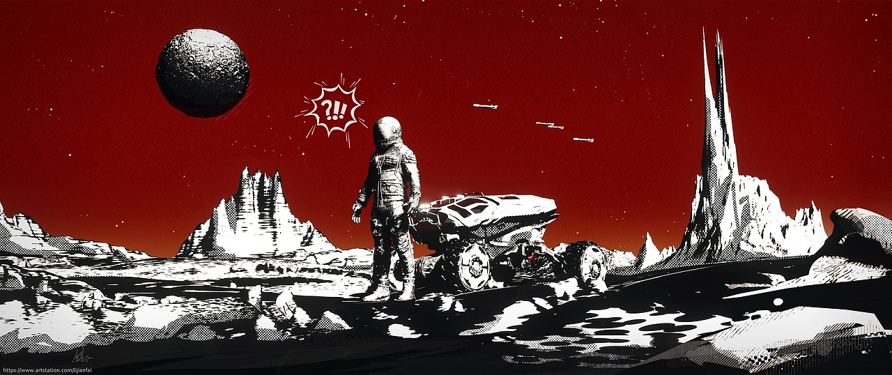 火星车（图ZMjQ4NzI0MTQ0） - 概念设定 - 站酷设计师改变喵原创素材 - 站酷ZCOOL